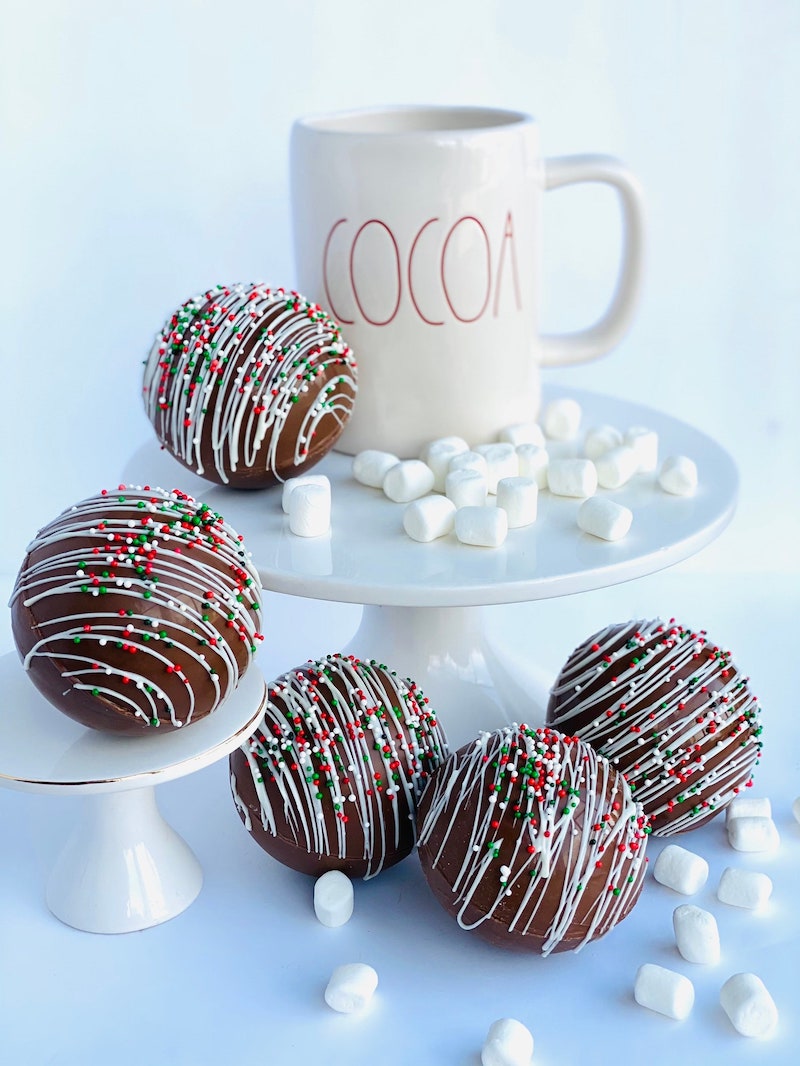 Hot Cocoa Bomb Favor for Winter Wedding