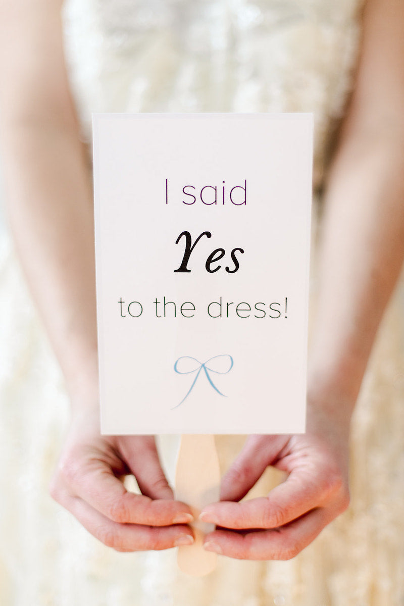 i said yes to the dress sign free printable