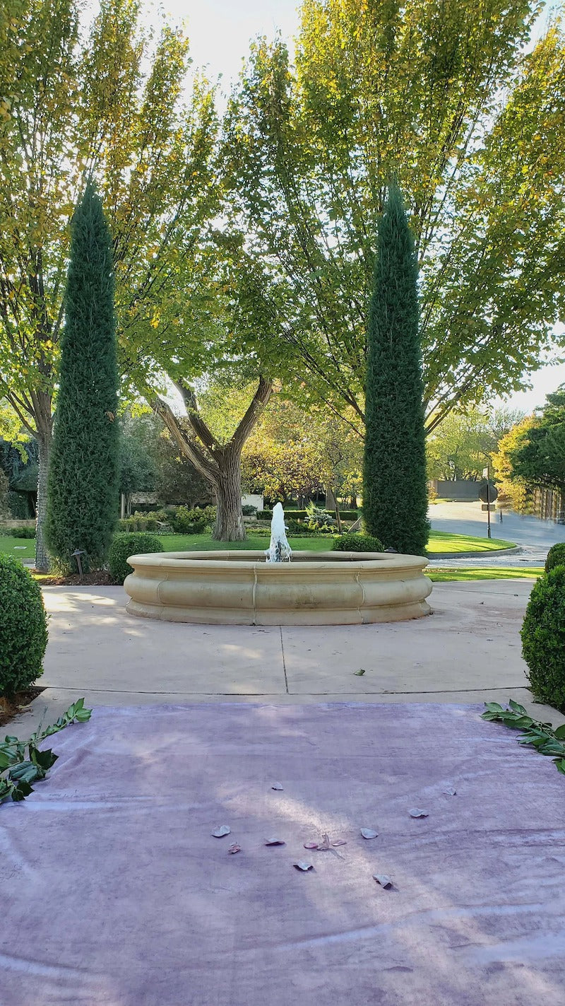 Lavender Velvet Aisle Runner