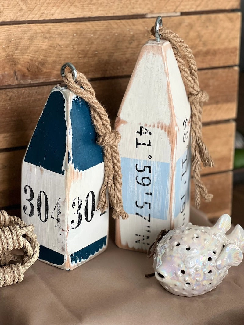 Buoy Lake Wedding Decor