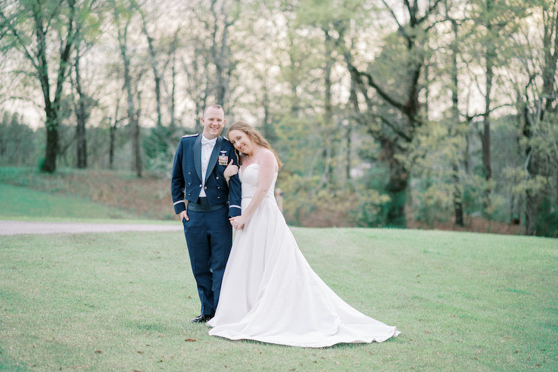 Military Outdoor Alabama Wedding