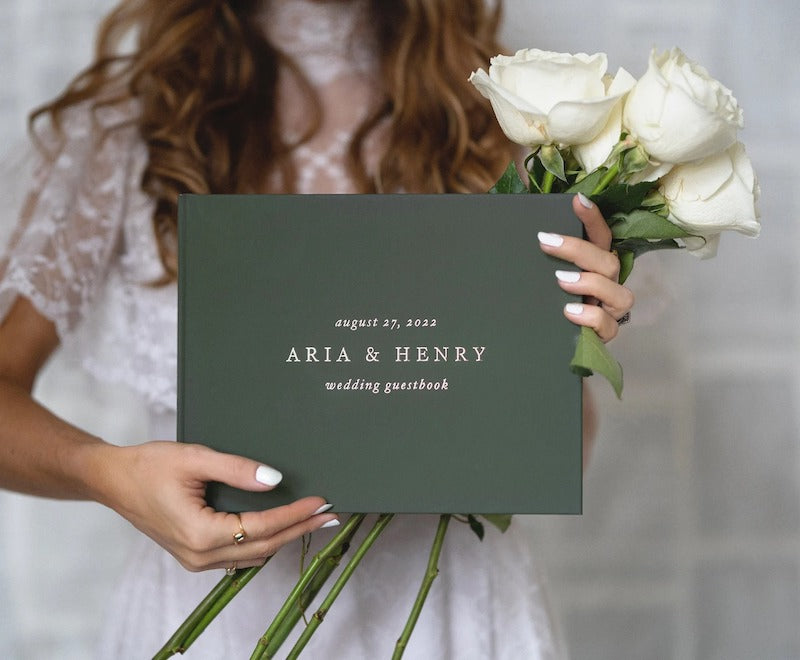 Modern Wedding Guestbook