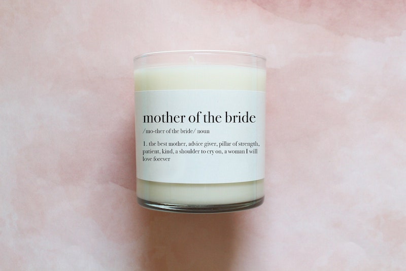 Mother of the Bride Definition Candle