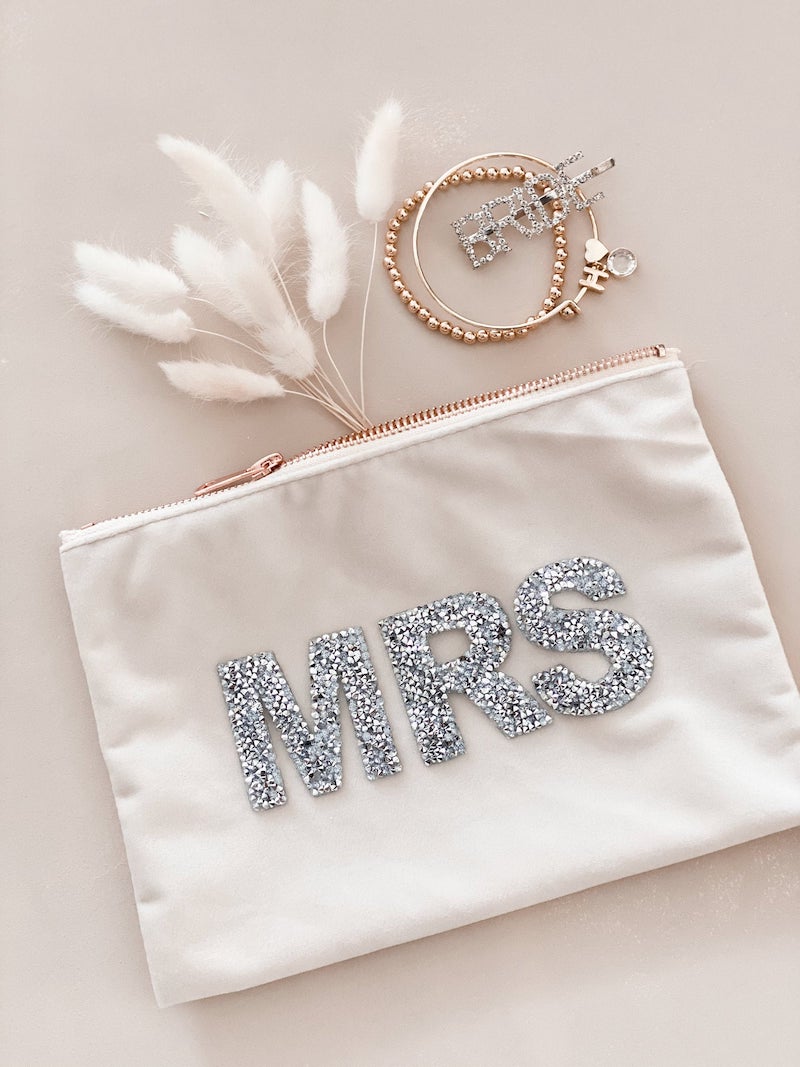 Mrs Makeup Bag Bridal Shower Gift