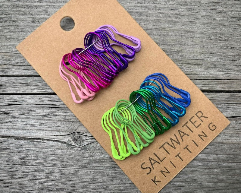 Neon Rainbow Stitch Markers