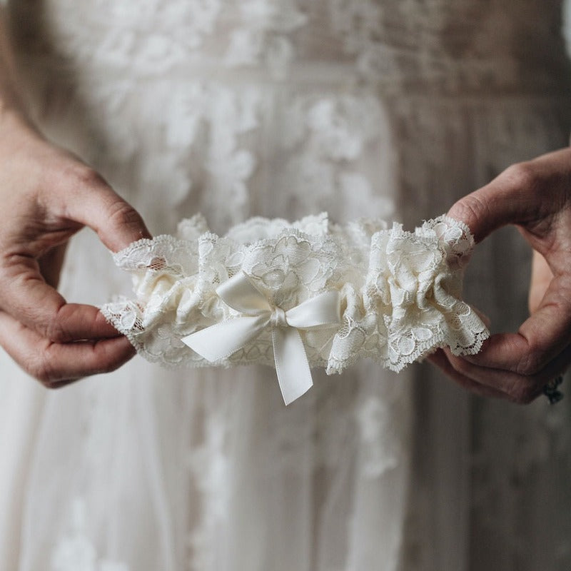 Luxury Lace Bridal Garter on Sale