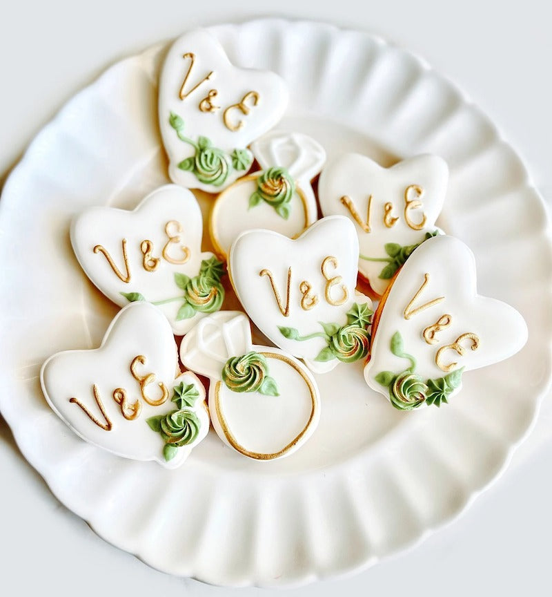 Personalized Bridal Shower Cookies