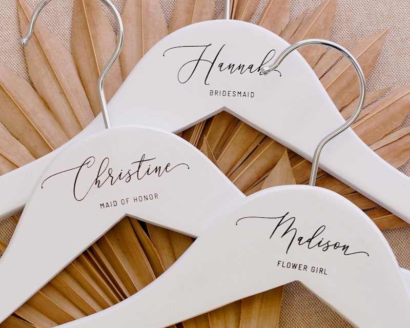 Personalized Hangers Bridesmaid Gift