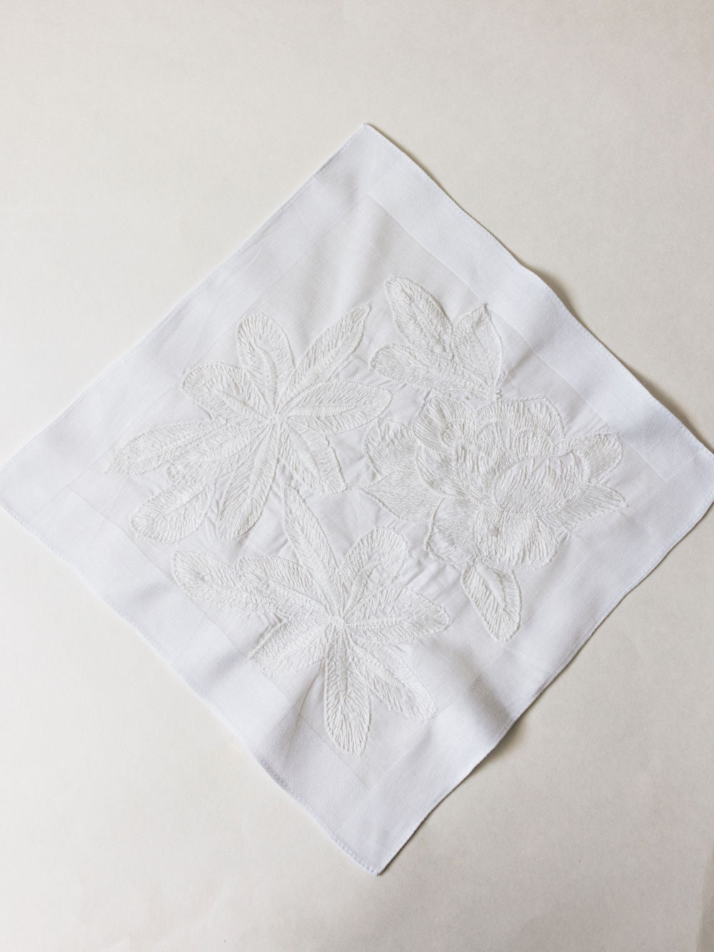 handkerchief heirloom from grandmother's wedding dress handmade by wedding expert The Garter Girl