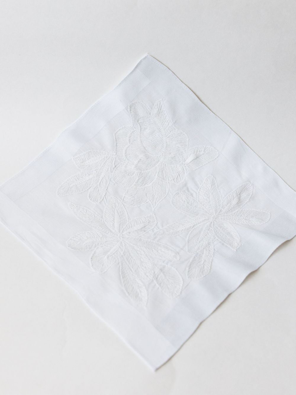 handkerchief heirloom from grandmother's wedding dress handmade by wedding expert The Garter Girl