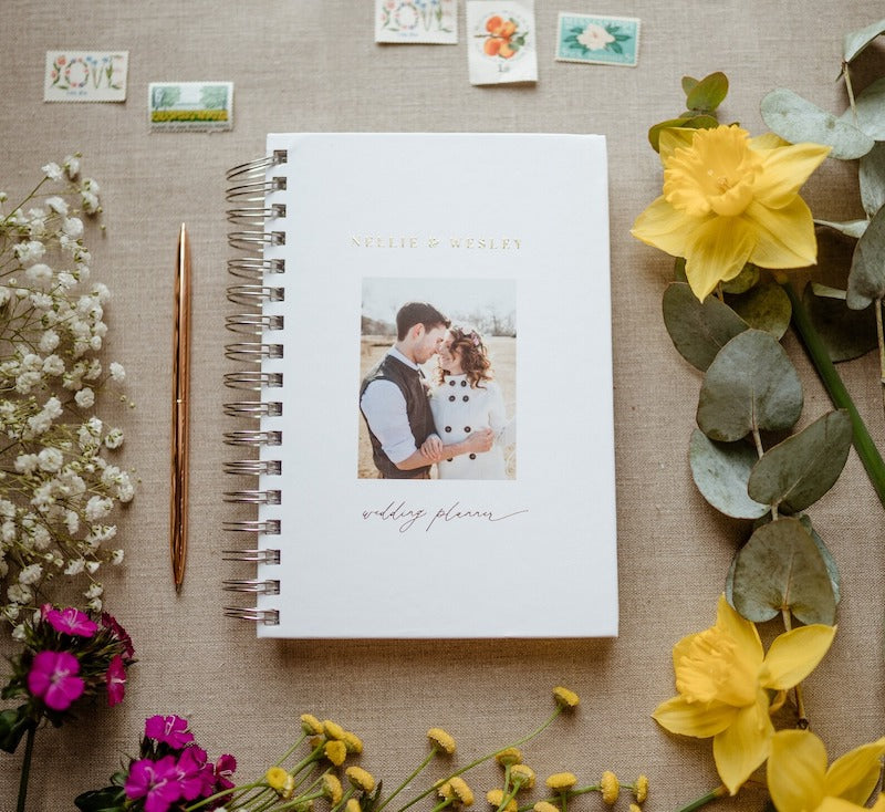 Personalized Photo Cover Wedding Planner Book