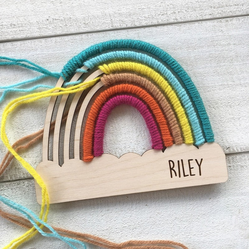 Personalized Rainbow Craft Kit