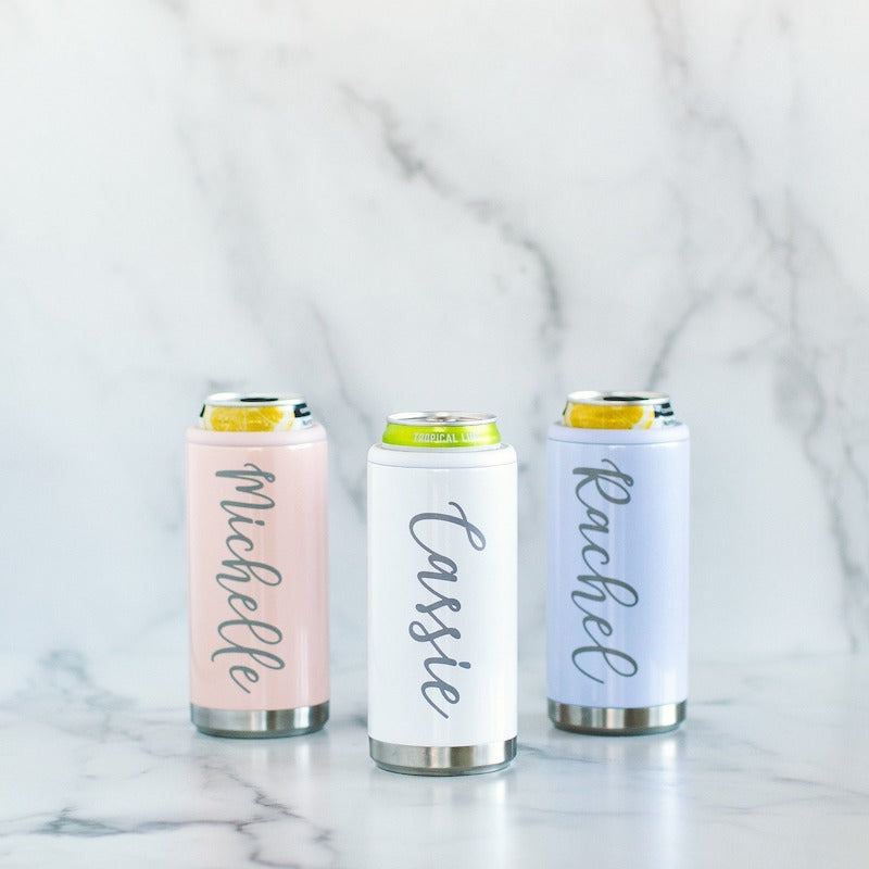 Personalized Slim Can Cooler
