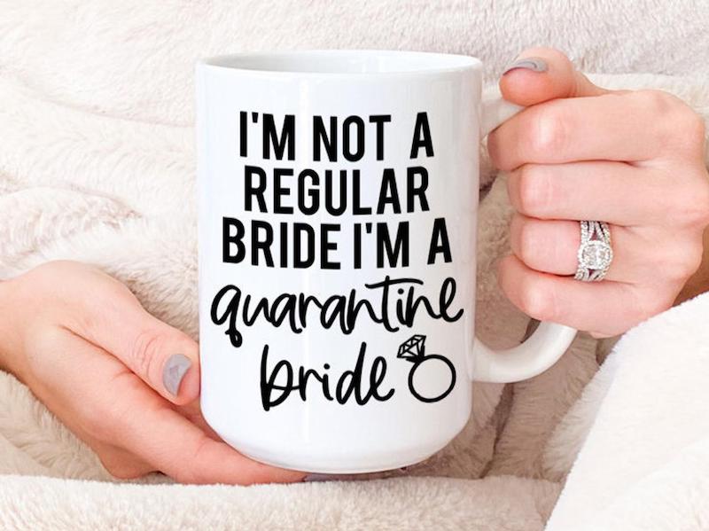Quarantine Bride Coffee Mug