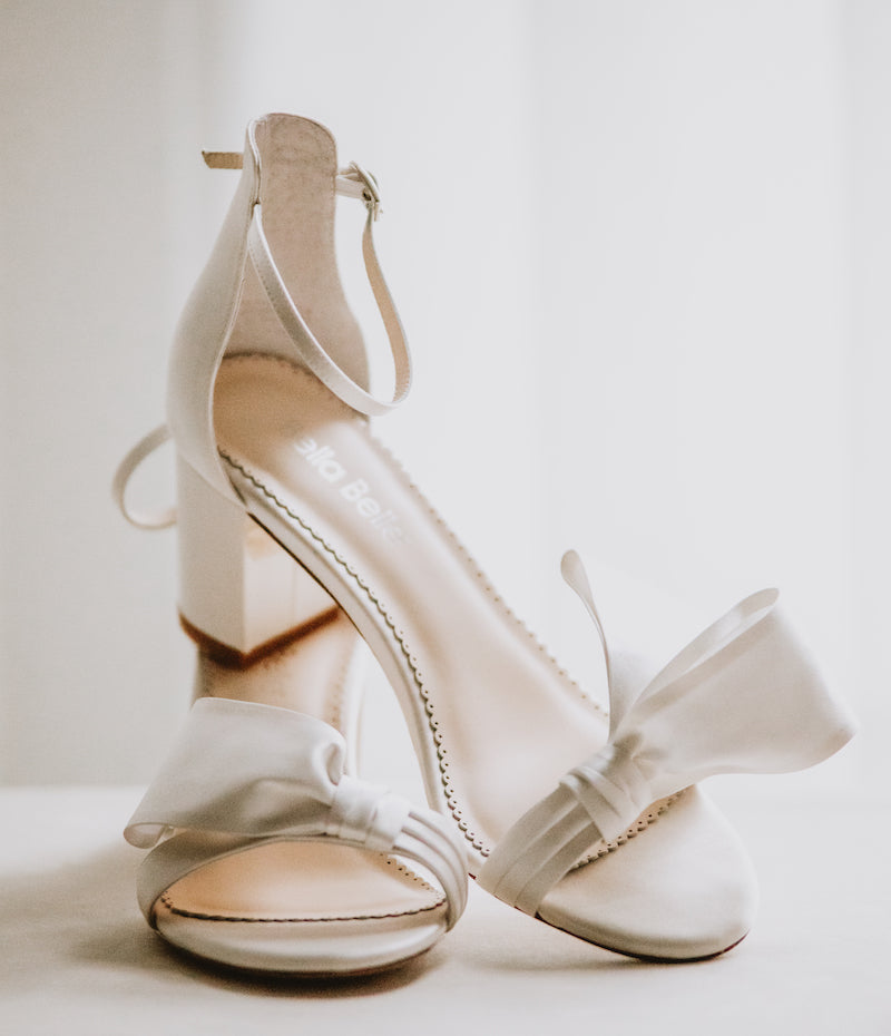 Romantic Fall Wedding Modern Bridal Shoes