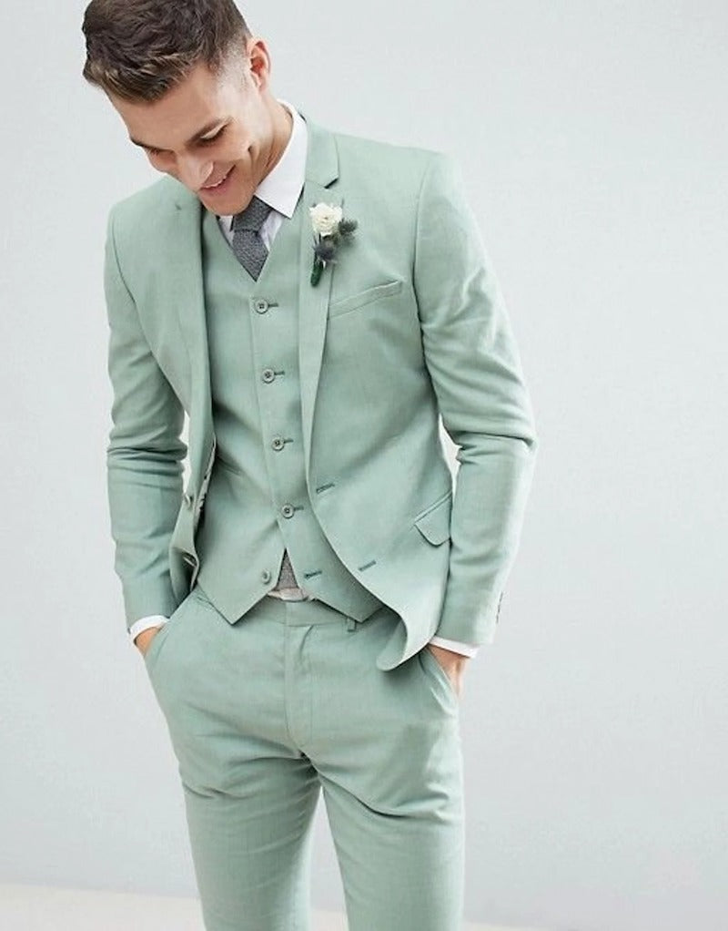 Sage Green Suit for Groom