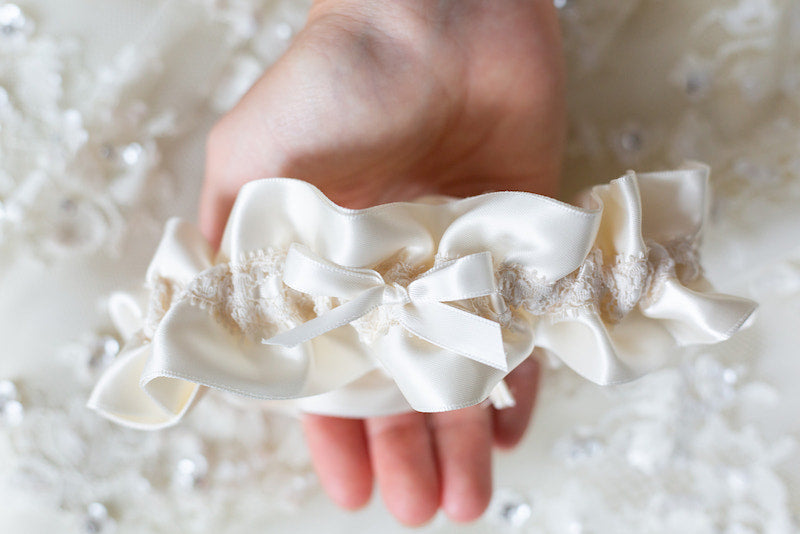 simple garter gift for bride to be