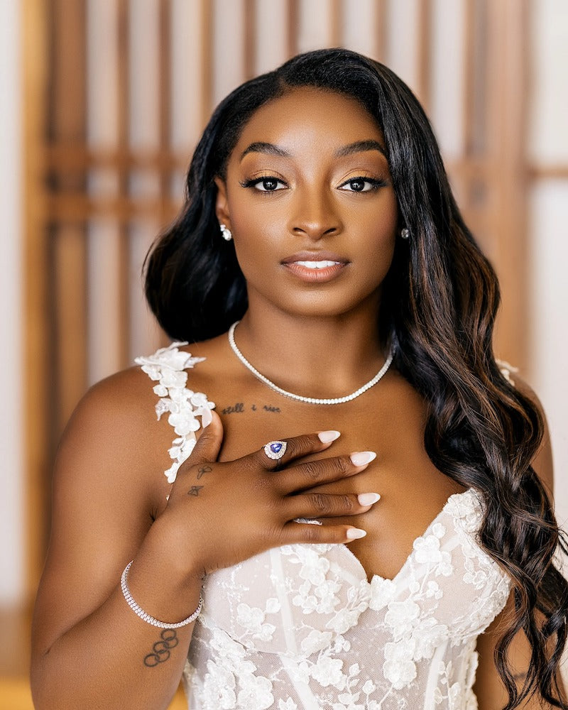 Simone Biles Wedding Jewelry