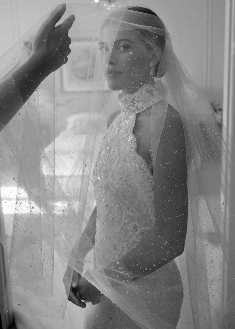 Sofia Richie Sparkle Bridal Veil