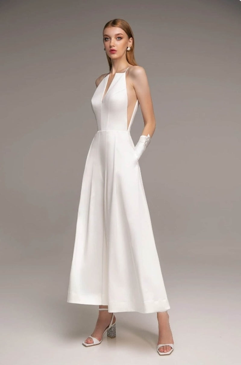 Sophisticated Bridal Jumpsuit