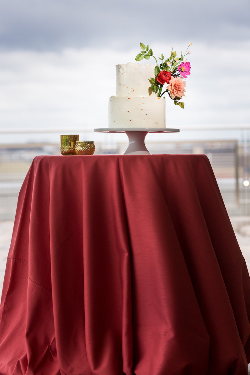 Spy Museum Rooftop Wedding Cake