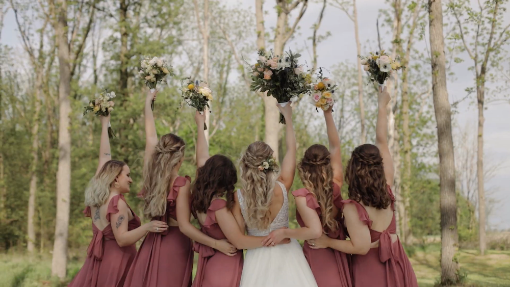 stylish bridesmaid dresses