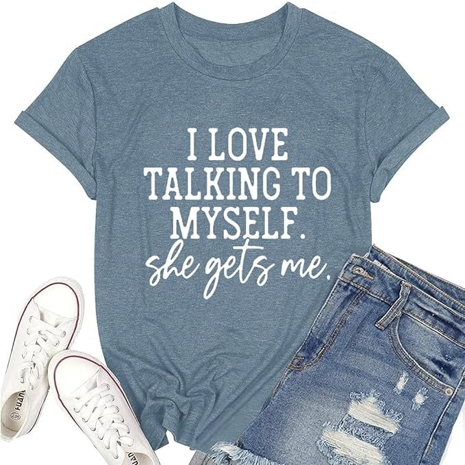 Talking To Myself Funny Shirt for T-Shirt Roulette