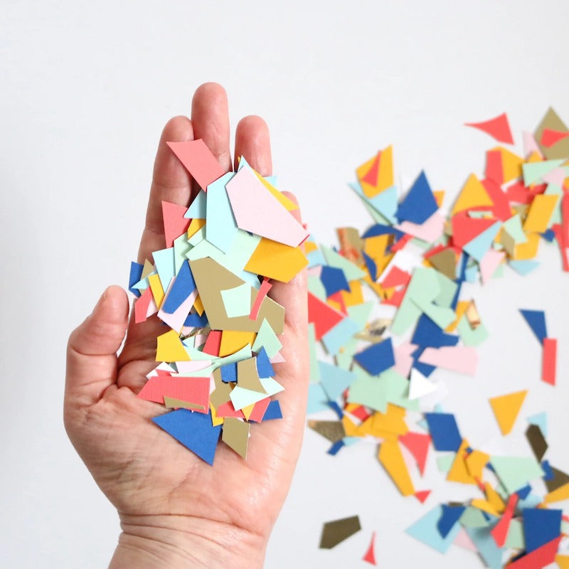 Terrazzo Chip Geometric Confetti