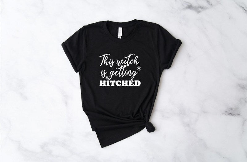 This Witch is Getting Hitched Bride T Shirt