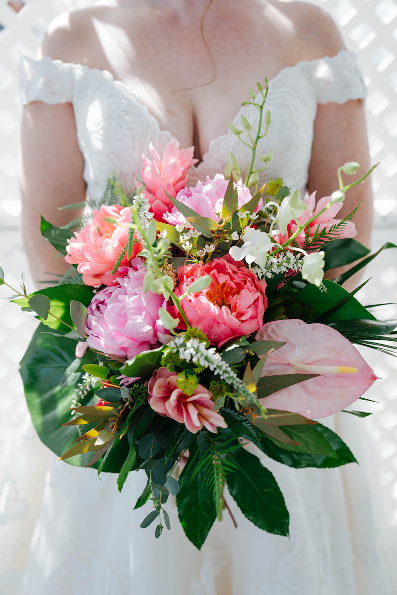 Tropical Bridal Bouquet