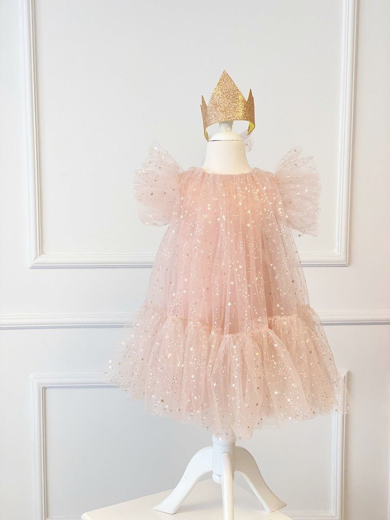 Tulle and Sparkle Flower Girl Dress