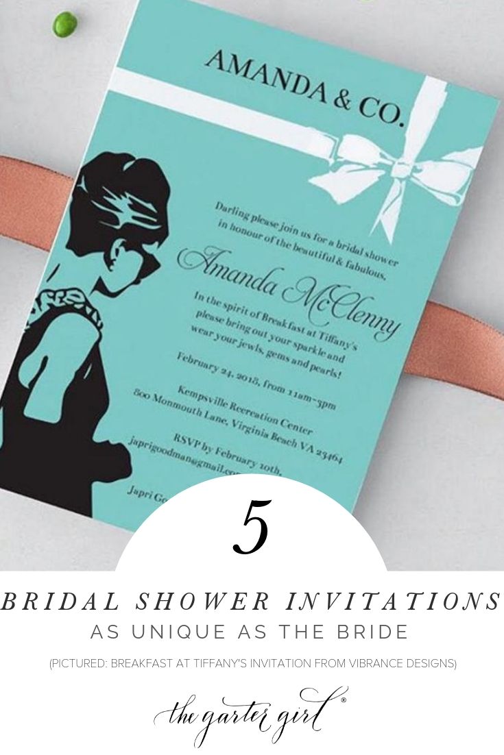 Unique Bridal Shower Invitations