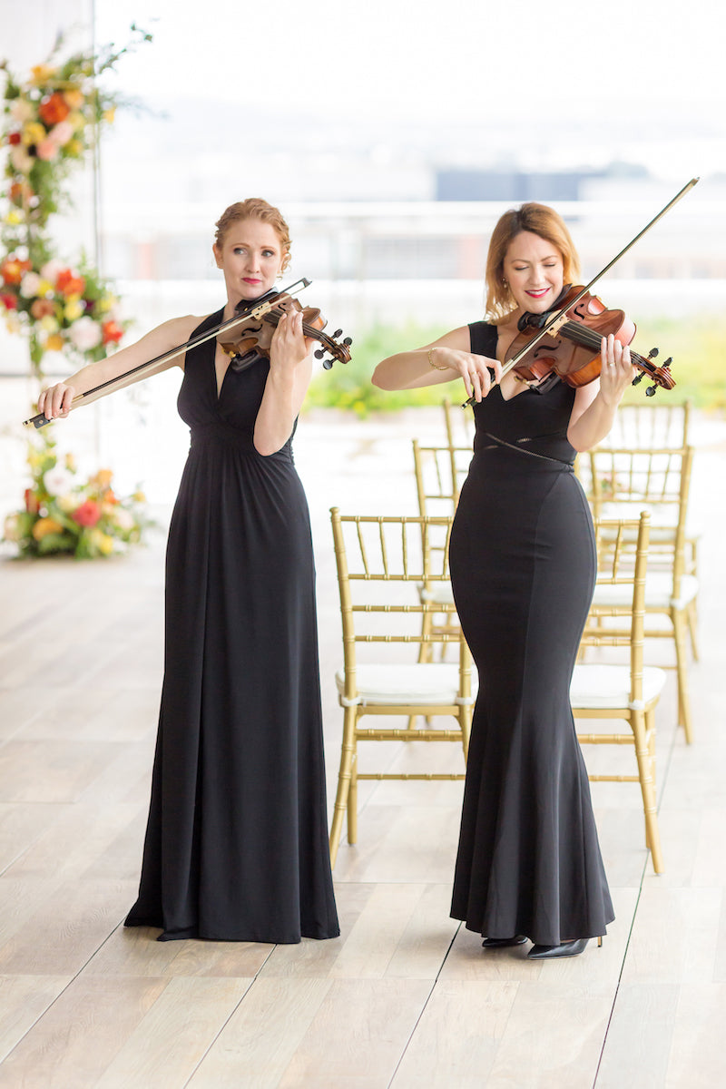 Violinists at Spy Museum Vow Renewal