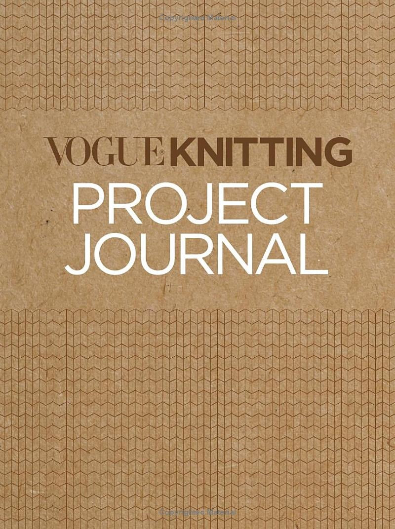 Vogue Knitting Project Journal