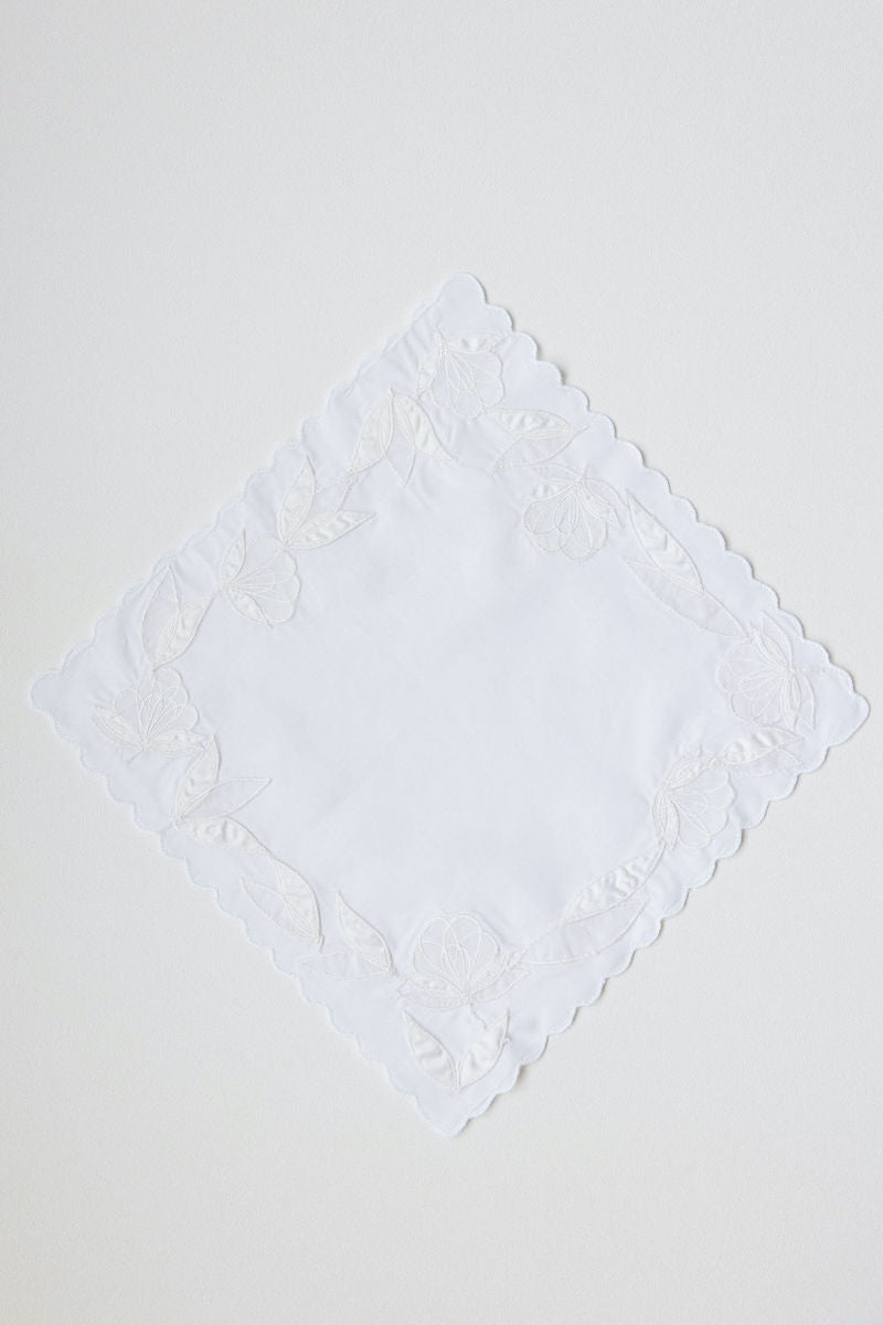 Wedding Handkerchiefs Made From Dress for Grandmothers by The Garter Girl