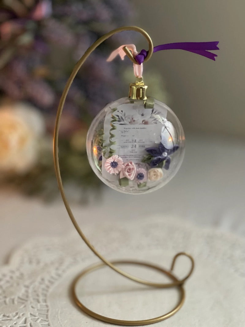 Personalized Wedding Invitation Ornaments