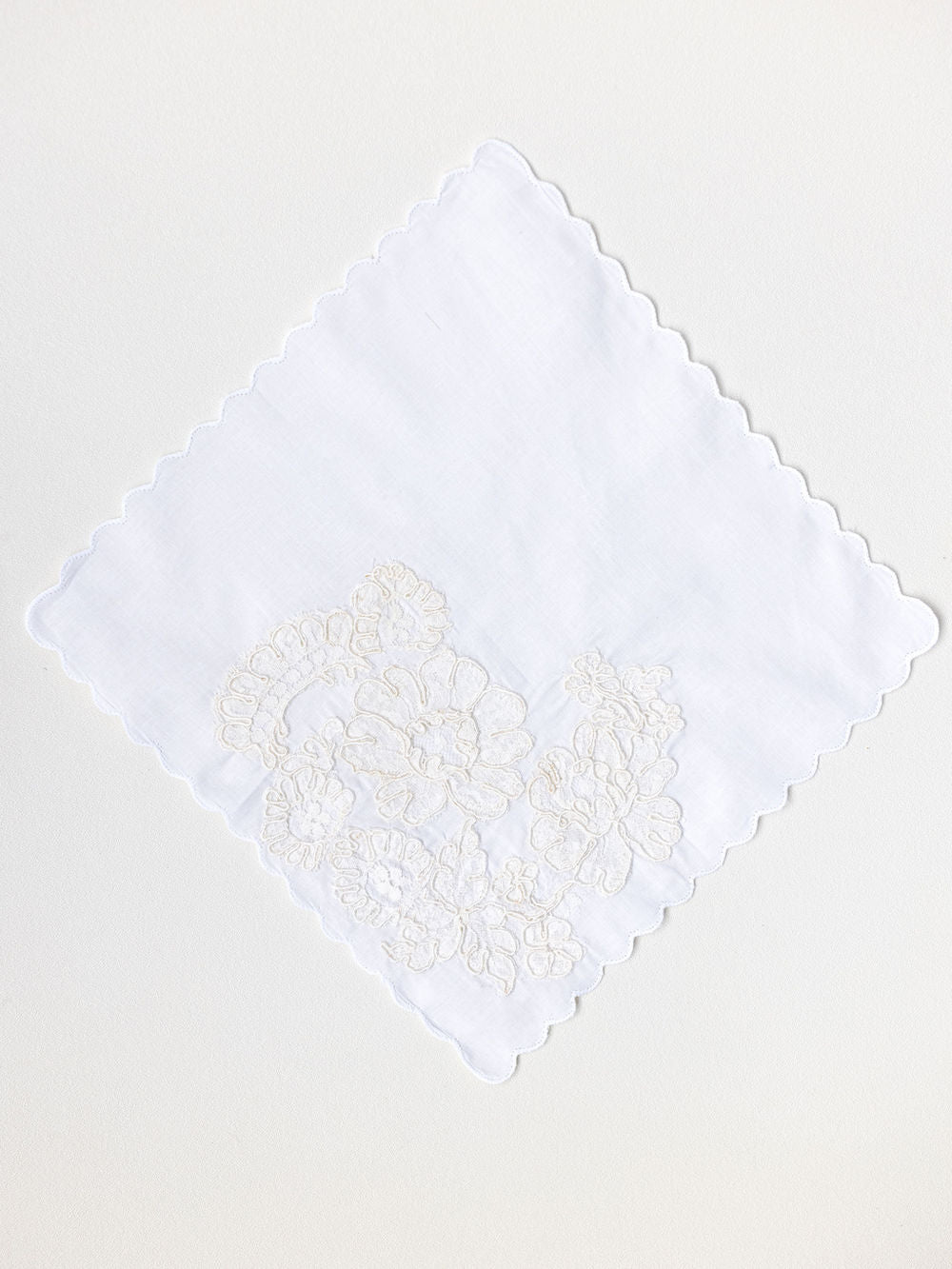 lace wedding handkerchief accessory heirloom handmade by The Garter Girl