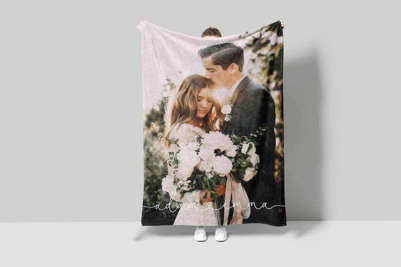 Wedding Photo Blanket