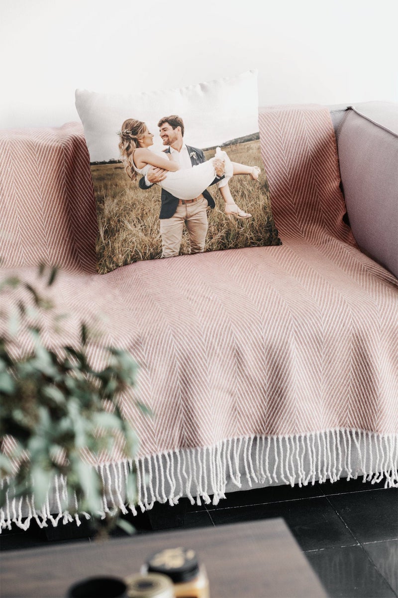 Wedding Photo Pillow