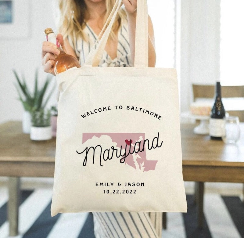 Welcome To Destination Wedding Tote Bag