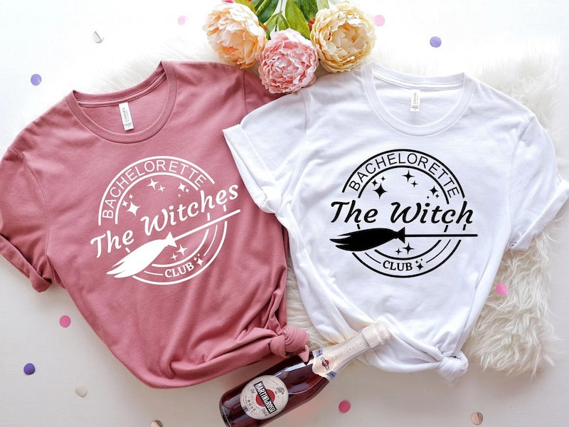 Witches Club Bachelorette Party Shirts
