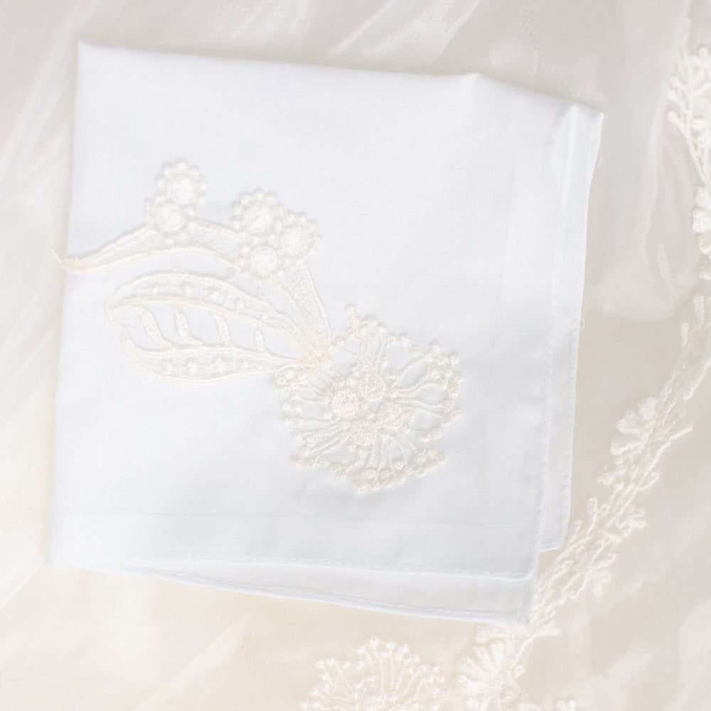 handmade wedding handkerchiefs