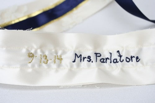 Custom Wedding Garter Design