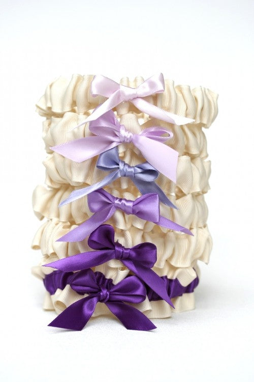 affordable-bridesmaid-gift-wedding-garter-set-ombre-The-Garter-Girl