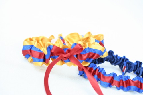 columbian-flag-custom-wedding-garter-The-Garter-Girl