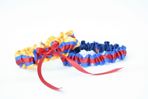 columbian-flag-custom-wedding-garter-The-Garter-Girl1