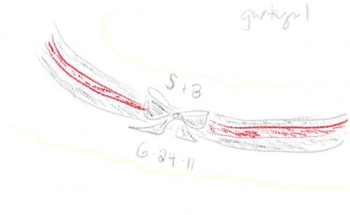 custom-wedding-garter-sketch