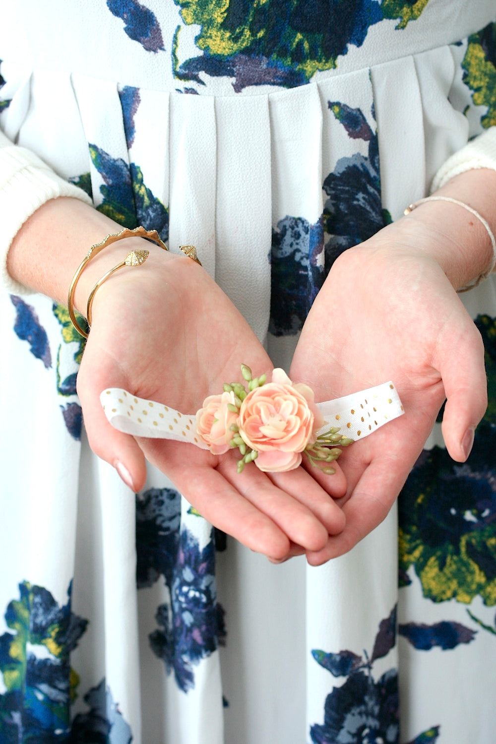 Diy Floral Wedding Garter