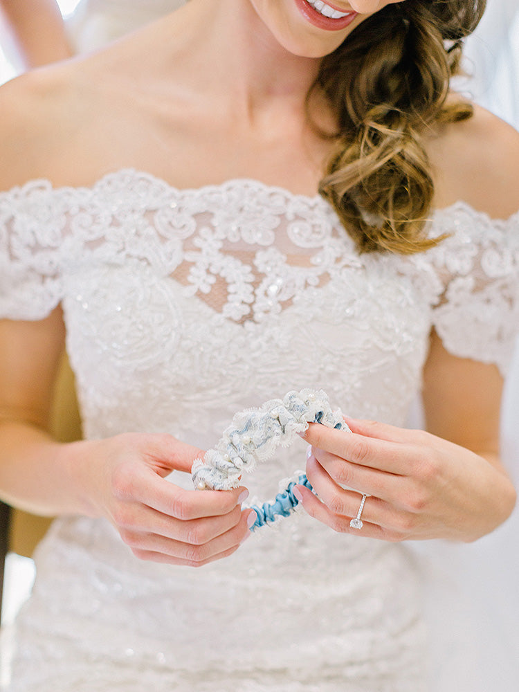 heirloom wedding garter The Garter Girl