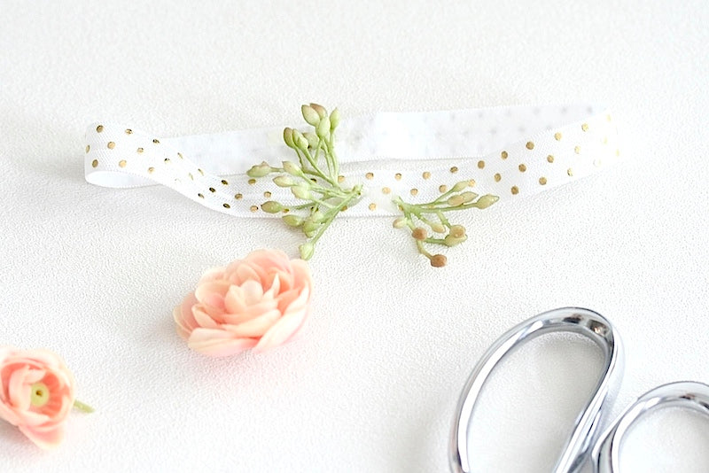 how to make a wedding garter for bride